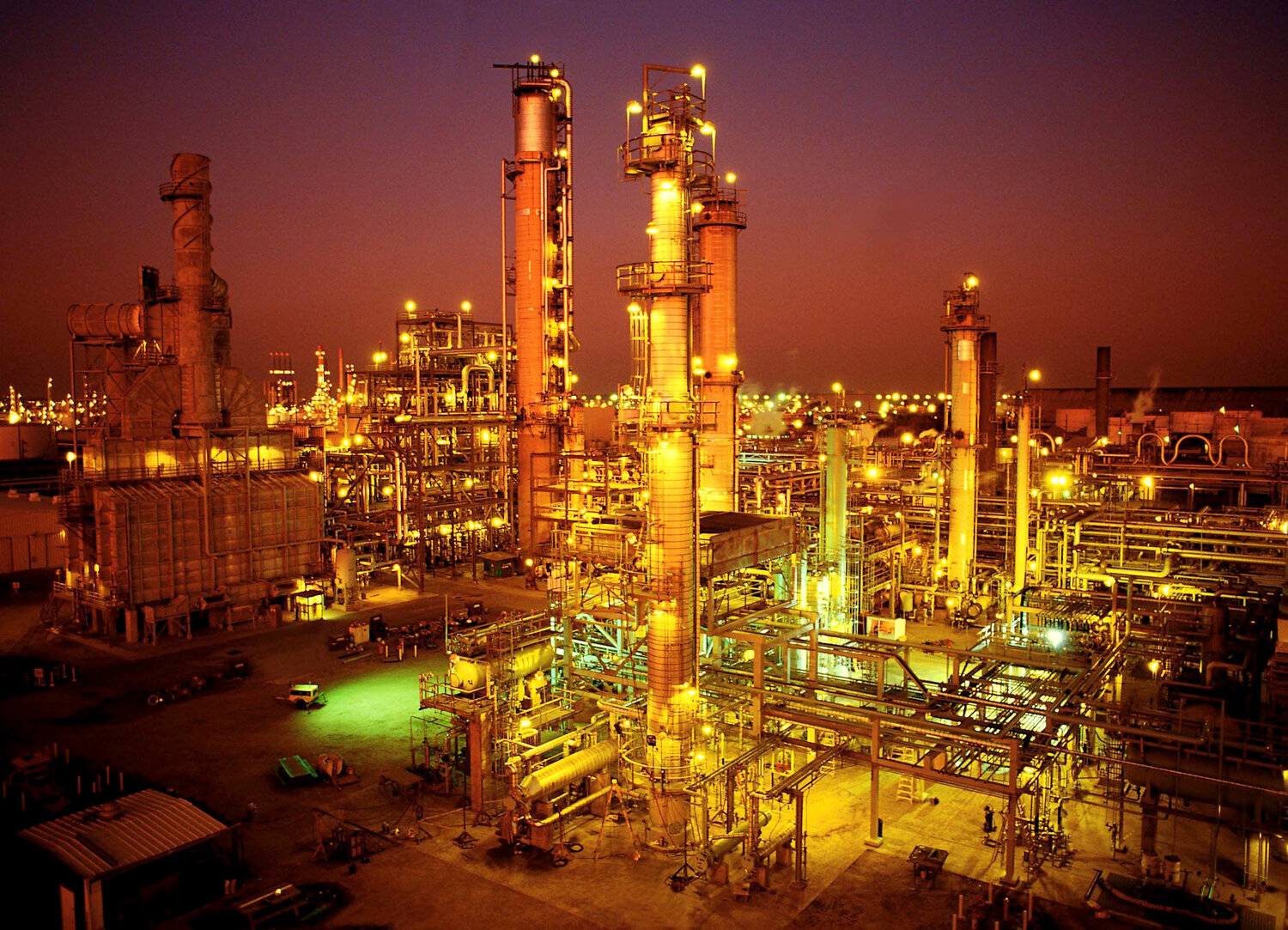 petrochemical plant